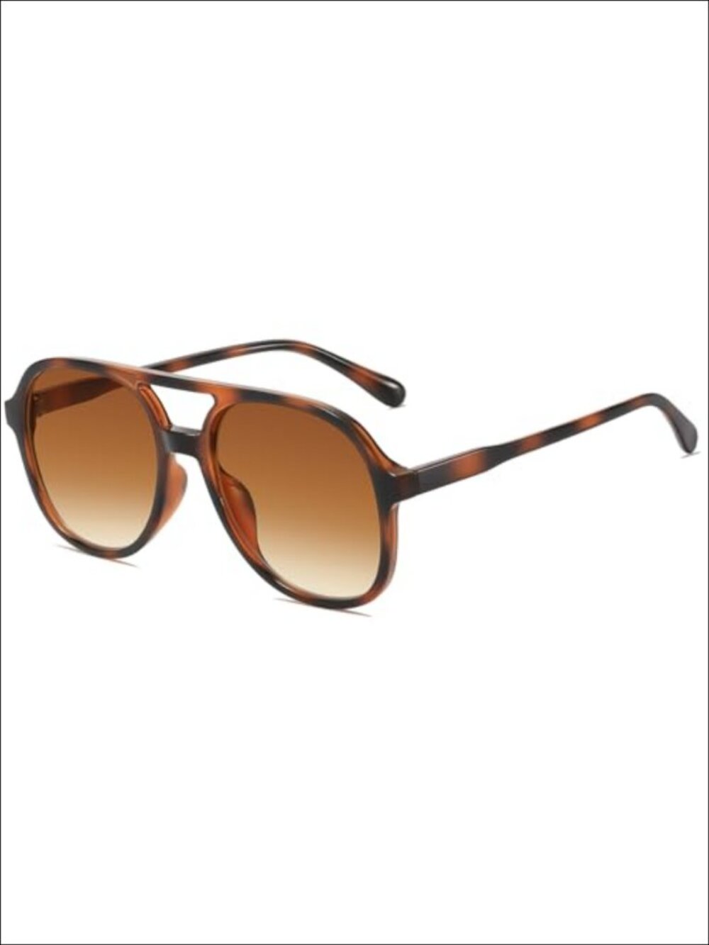 Retro Aviator Sunglasses UV400 Square Full-Frame Unisex